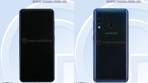 The Samsung Galaxy A60. Image credit: TENAA / MySmartPrice