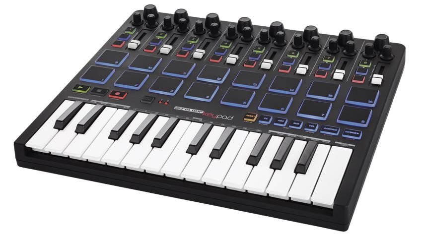 The Reloop Keypad is full of control options.