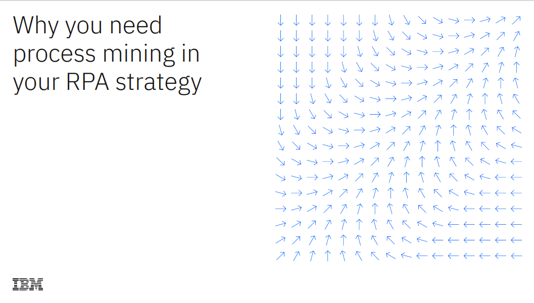 Whitepaper cover with square graphic on right side of blue arrows moving to point to the top right corner