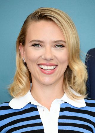 Scarlett Johansson attends "Marriage Story" photocall during the 76th Venice Film Festival at Sala Grande on August 29, 2019 in Venice, Italy