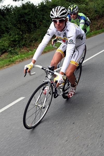 Ricc&ograve; lost his white jersey today but snapped that he is only here for stage wins anyway.