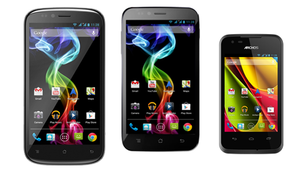 Archos confirms three new Android smartphones, following earlier leak