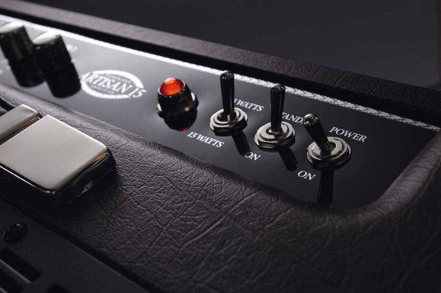 The A15 can be switched from 15 watts down to five