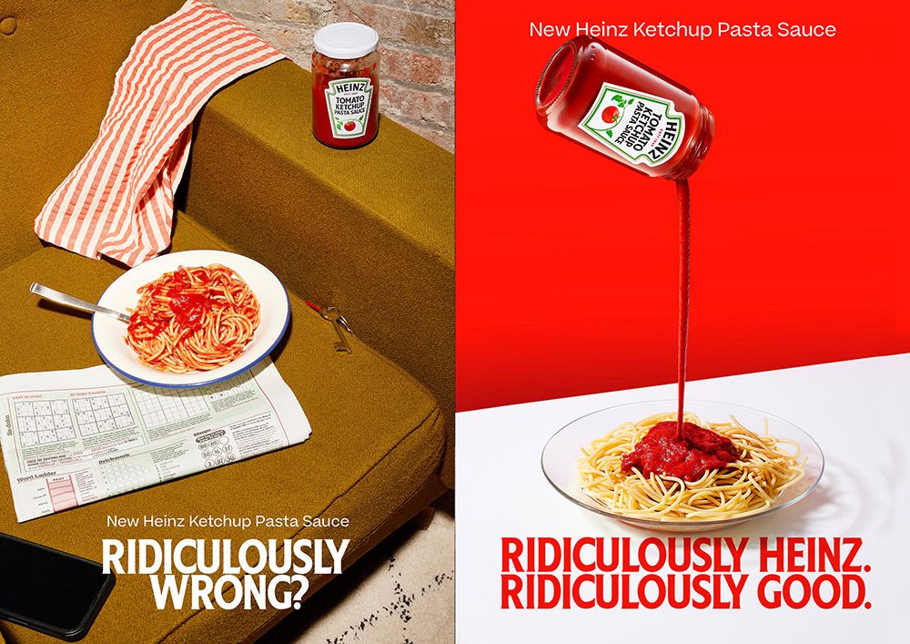 Heinzs Ketchup Pasta Sauce Campaign Is Ridiculously Controversial Creative Bloq 2508