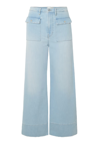 Frame The 70s Cropped Wide-Leg Jeans