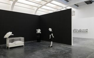 Contemporary art on display