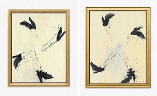 Groarke, who attended the recent hanging of Baselitz's gilt-framed works