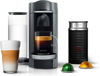 Nespresso Vertuo Plus Deluxe Coffee and Espresso Maker by De'Longhi with Aeroccino Milk Frother | Was $239.00