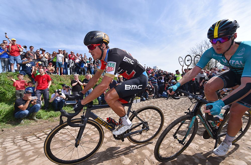 Greg Van Avermaet (BMC) at 2018 Paris-Roubaix)