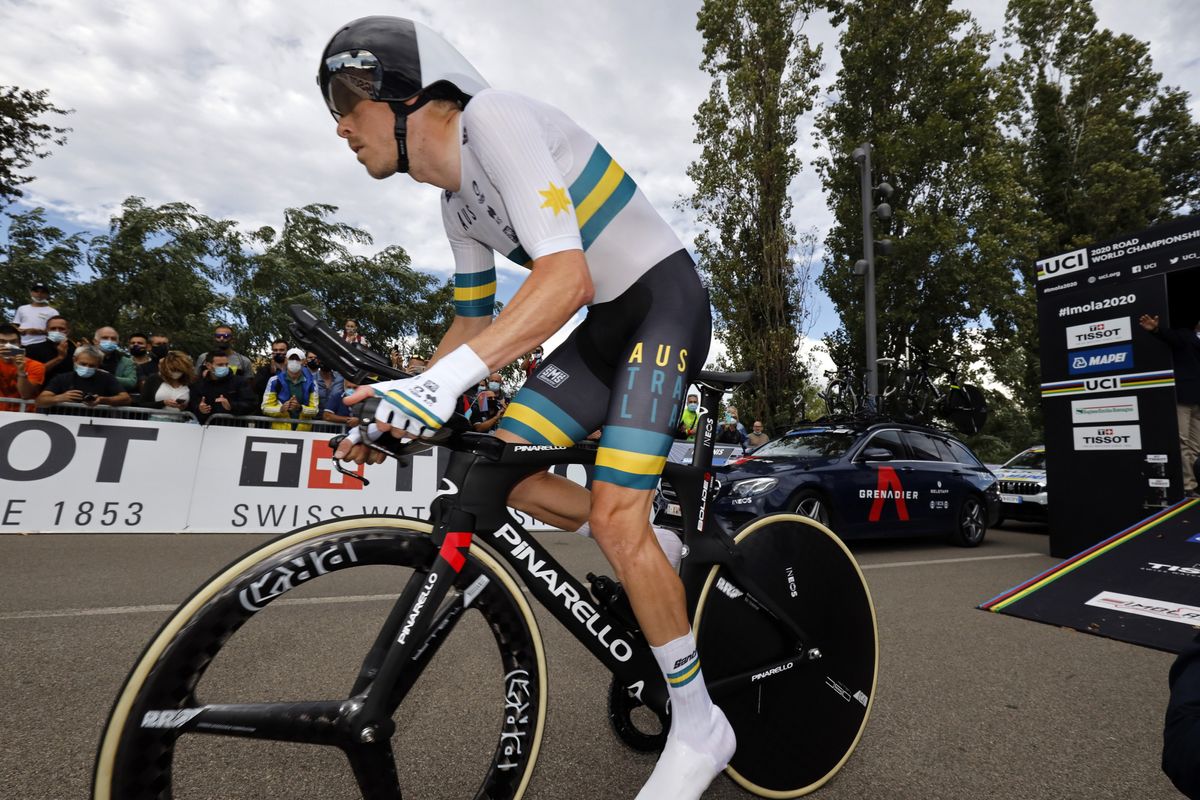 Road World Championships Imola 2020 - Men Elite Time Trial - Imola - Imola 31,7 km - 25/09/2020 - Rohan Dennis (AUS - Team Ineos) - photo Ilario Biondi/BettiniPhoto&Acirc;&copy;2020