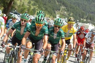 Team Europcar has been working hard to protect leader Thomas Voeckler