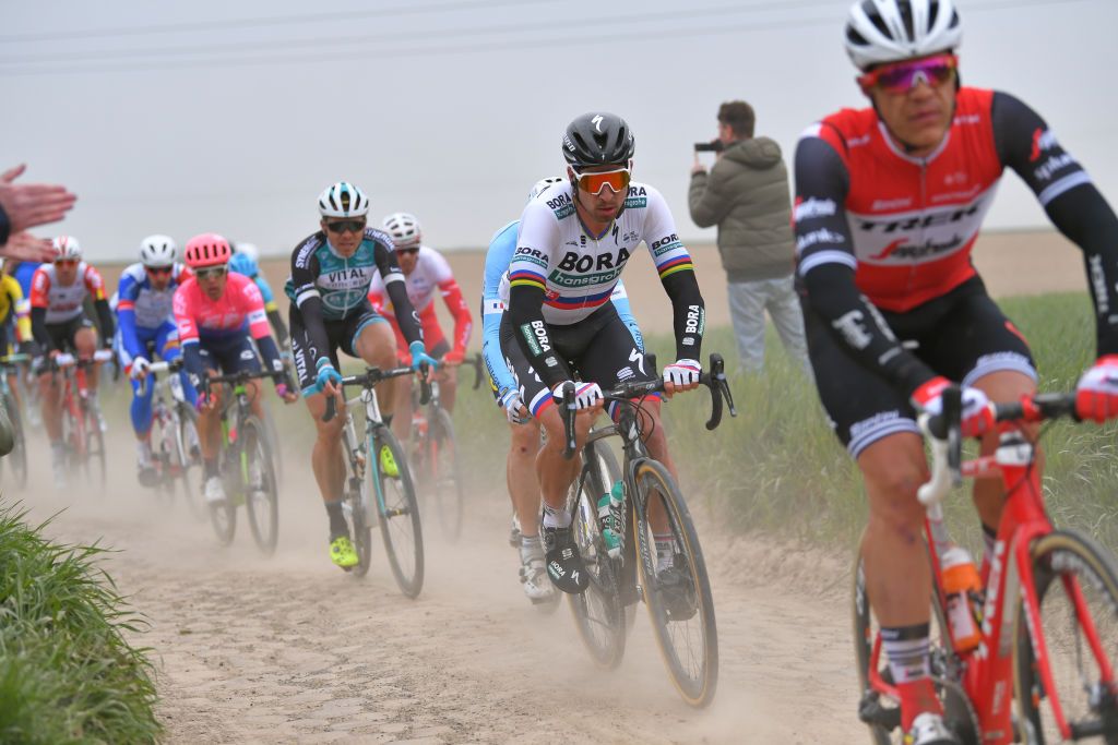 Peter Sagan looked to repeat his 2018 victory