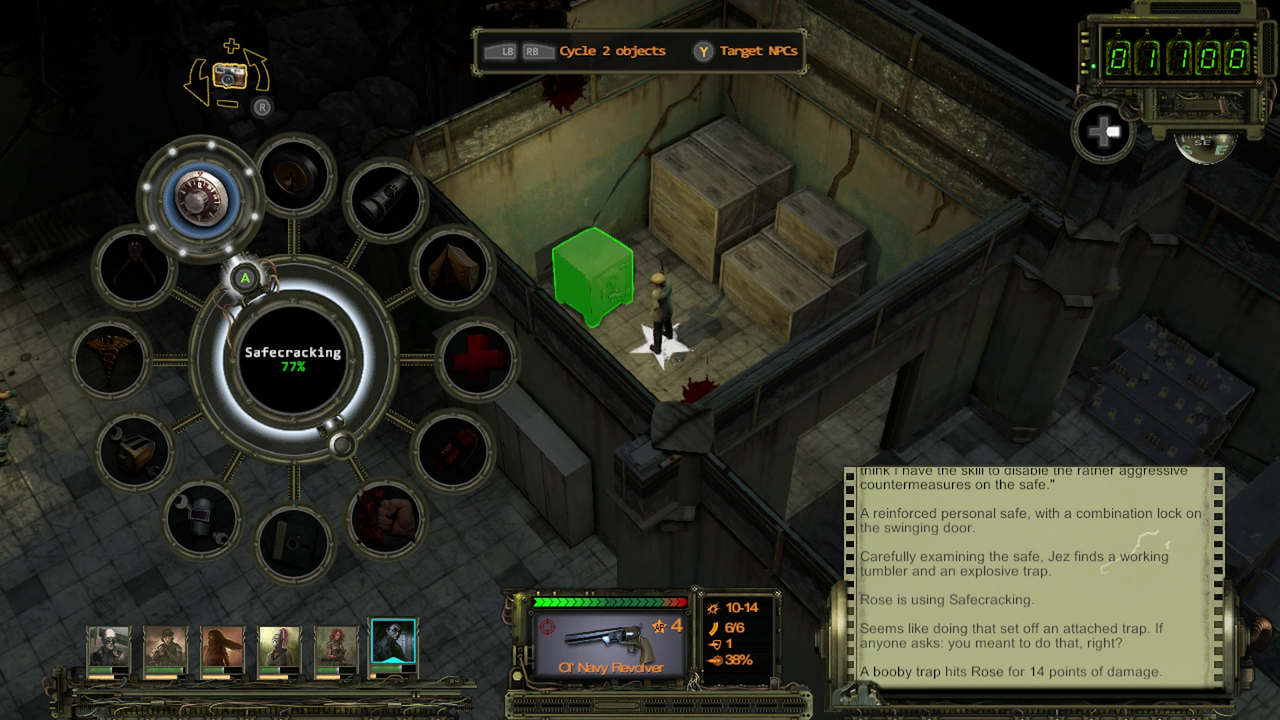 Wasteland 2 radial menu