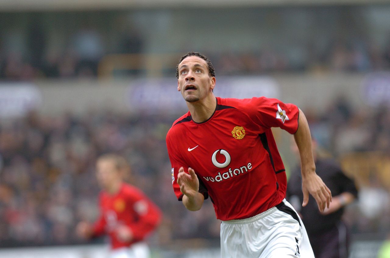 Manchester United defender Rio Ferdinand, January 2004