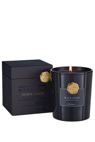 valentine's gifts for her - rituals black oudh candle