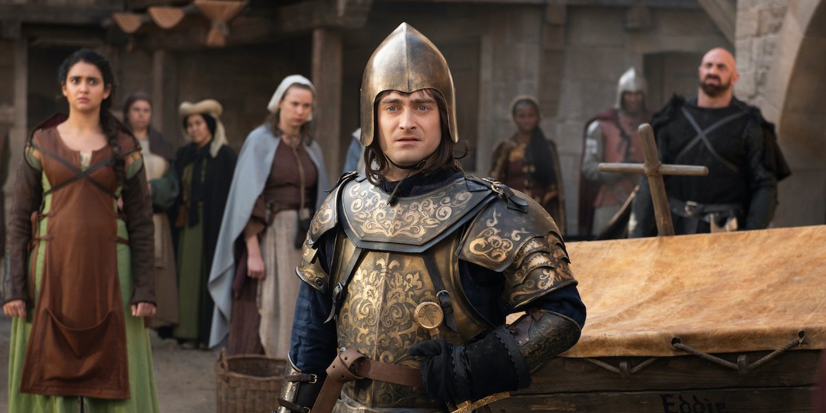 daniel radcliff miracle workers season 2 dark ages