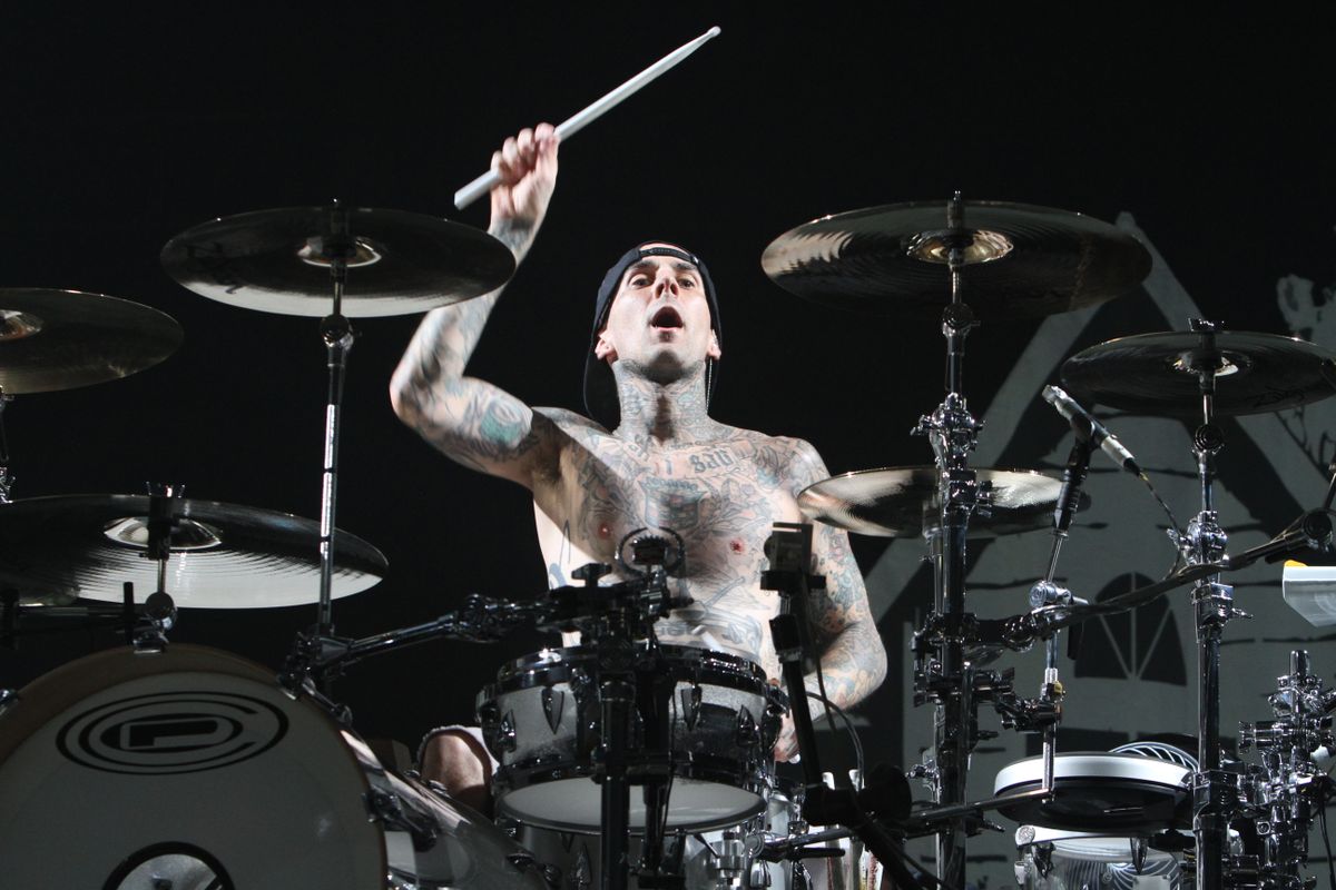 In Pictures: Travis Barker live with Blink-182 | MusicRadar