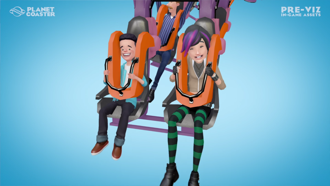 Planet Coaster wants you to scare money out of park visitors PC