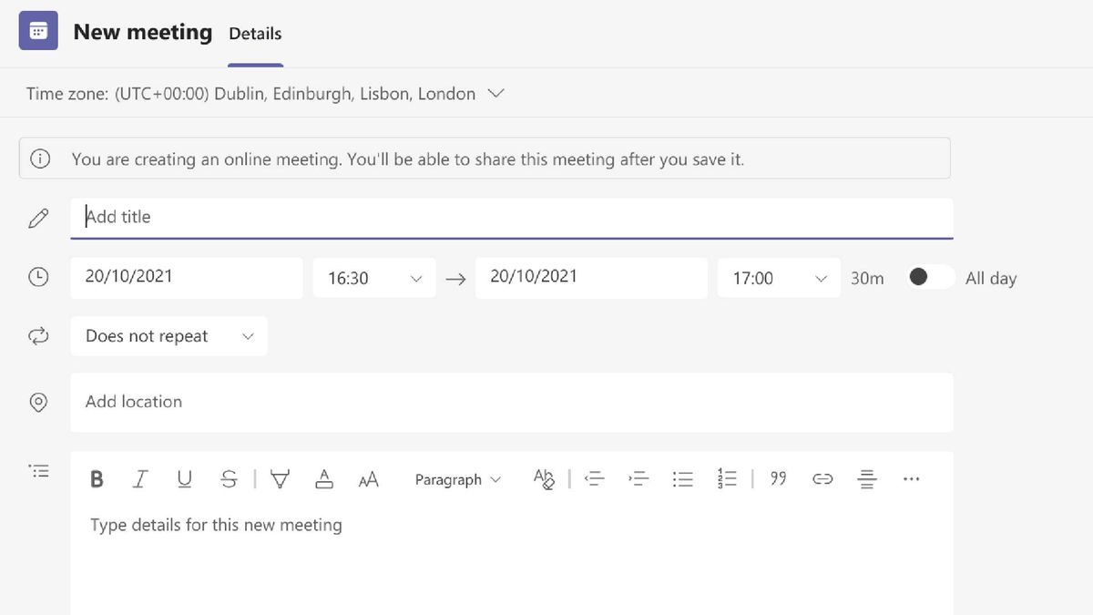 How To Set Up A Microsoft Teams Meeting TechRadar