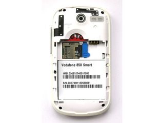 Vodafone smart sd card slot