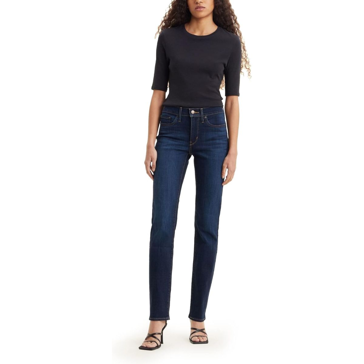 Levi's Women's 312 Shaping Slim Jeans, Darkest Sky, 27w / 32l