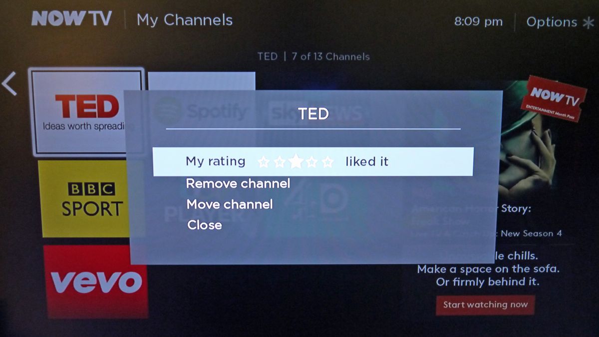 User interface NOW TV box review Page 2 TechRadar