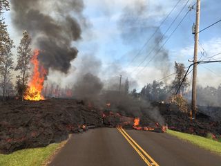 Kilauea Volcano Eruption