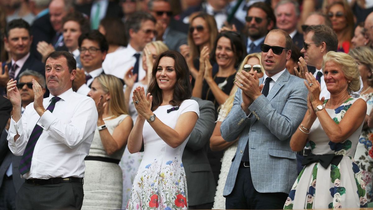 This year's Wimbledon Royal Box featured important guests Woman & Home