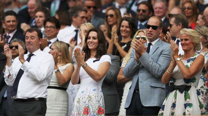 The Wimbledon Royal Box featured some special guests this year as the Royal Family extended the invitation to some key individuals