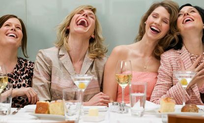 Women laughing