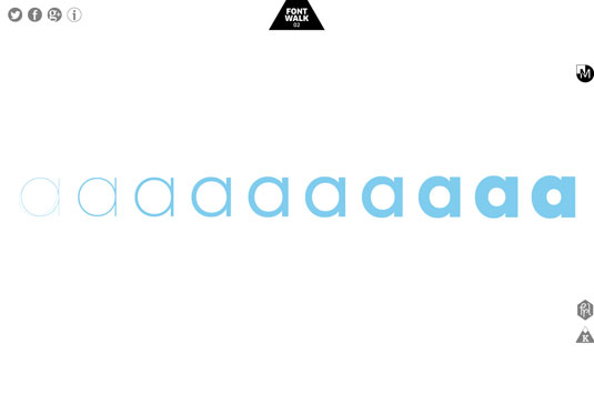 Font Walk