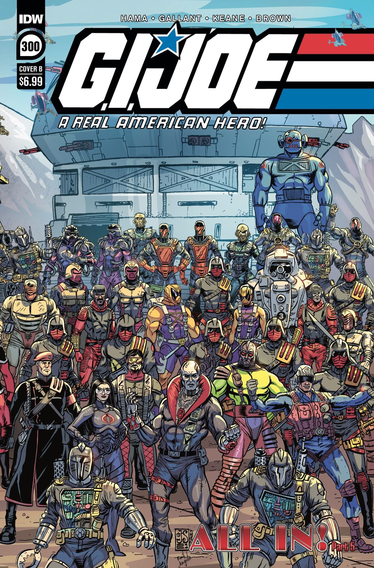 G.I. Joe: A Real American Hero #300 cover