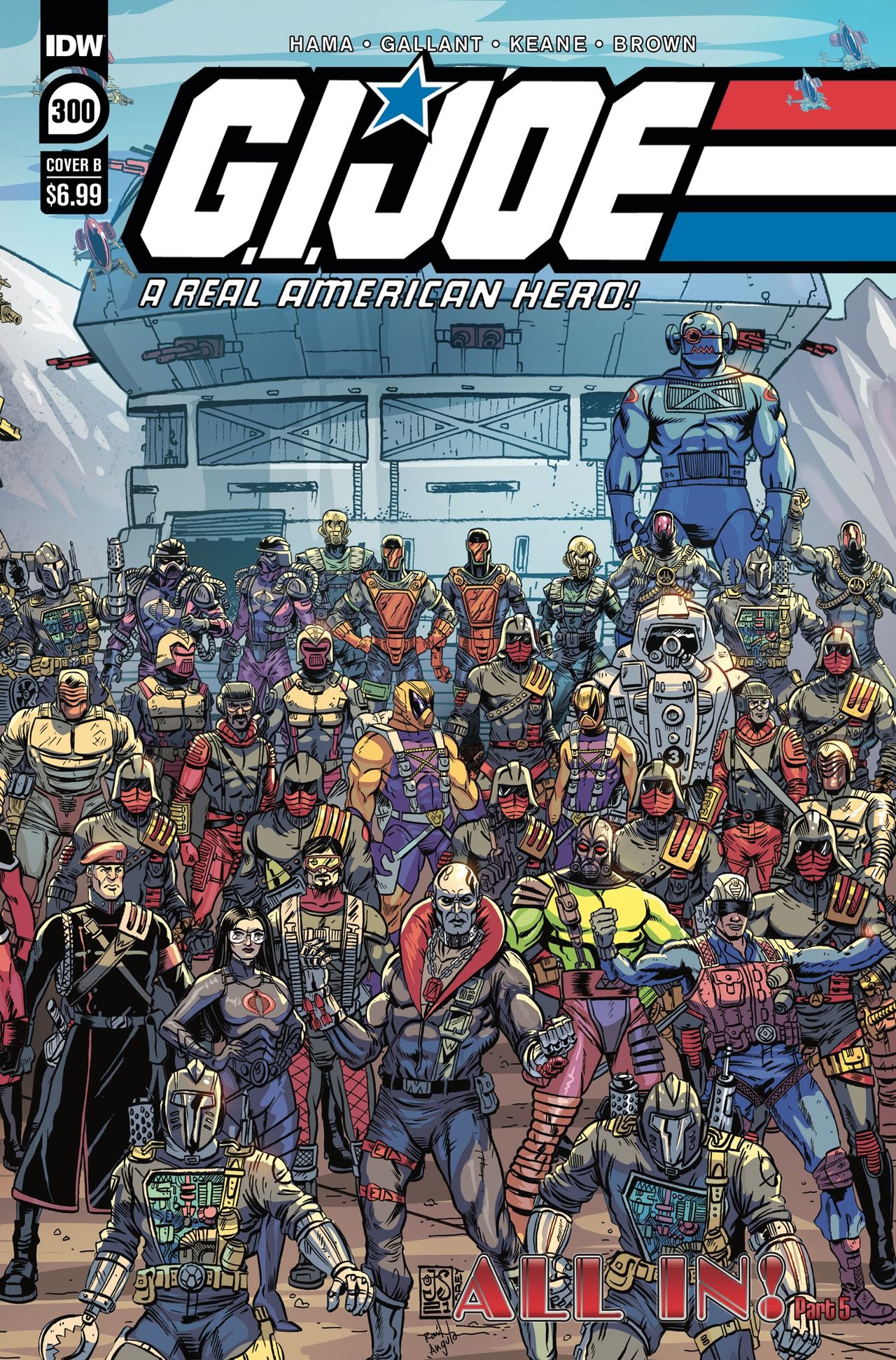 G.I. Joe: A Real American Hero #300 cover