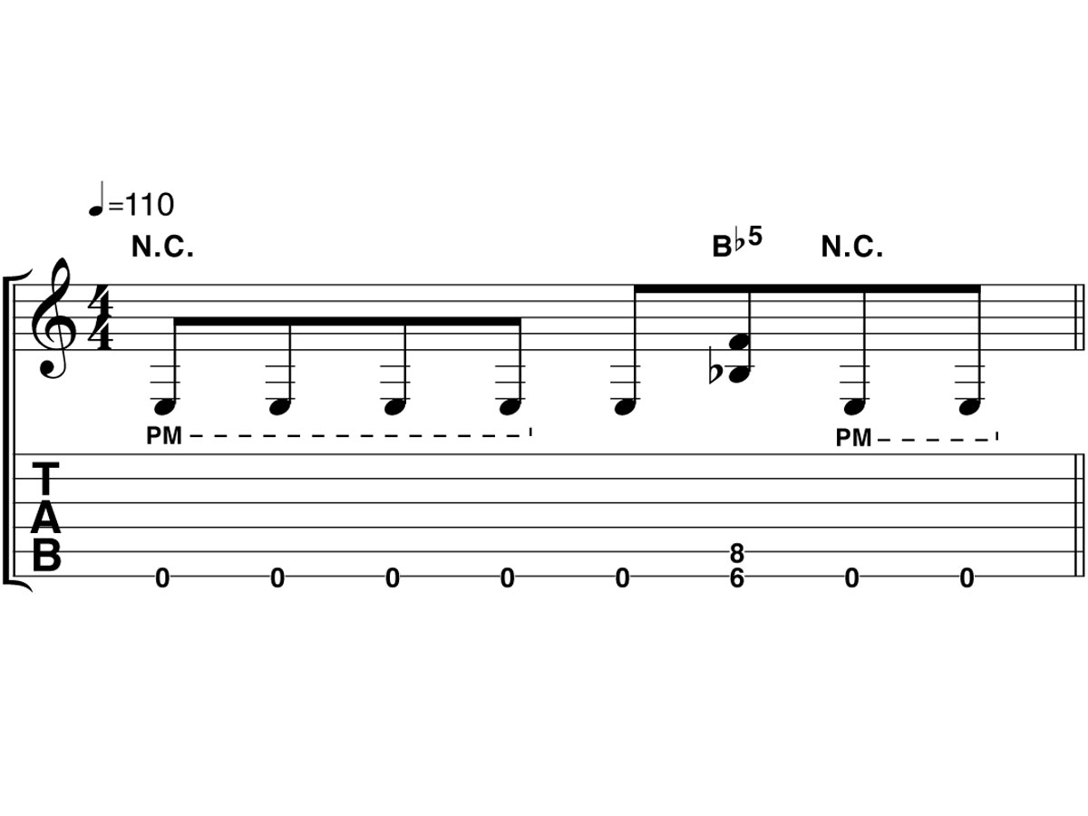Riff name: Diabolus In Musica