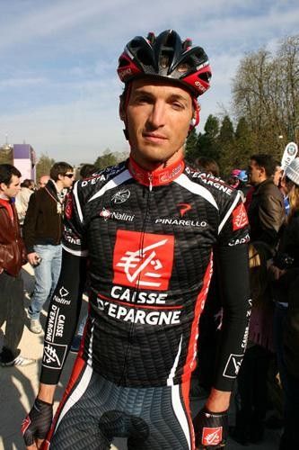Marco Fertonani (Caisse d'Epargne) will ride on home roads.