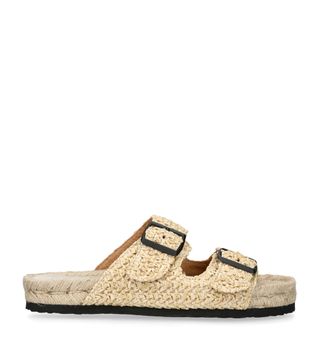 Womens Manebi Beige Raffia Yucatan Sandals | Harrods Uk