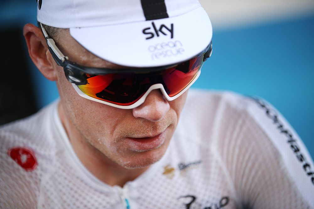 Chris Froome (Team Sky) ahead of stage 11 at the Tour de France