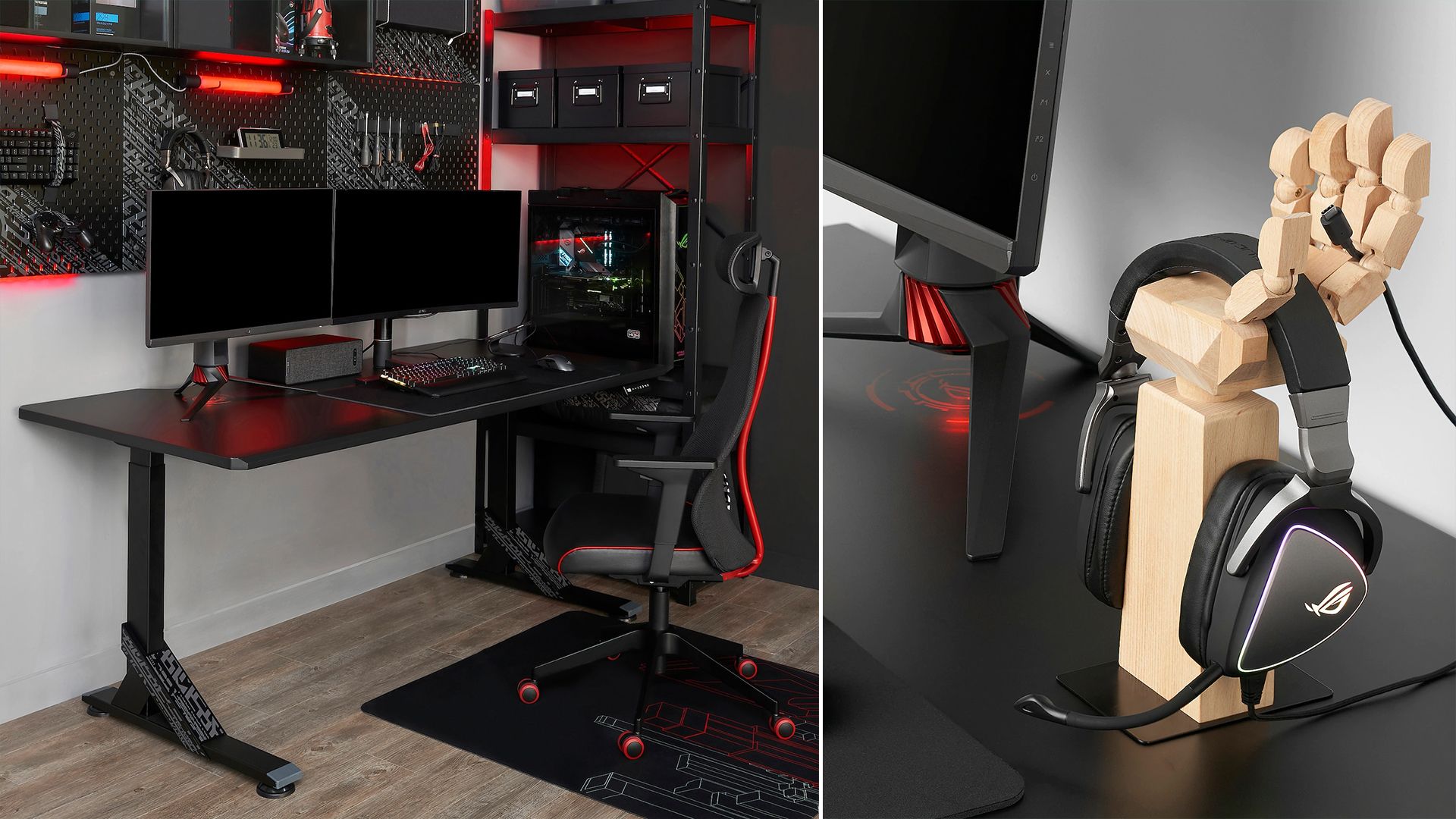 Ikea's new gaming line with Asus ROG is a mix of affordable