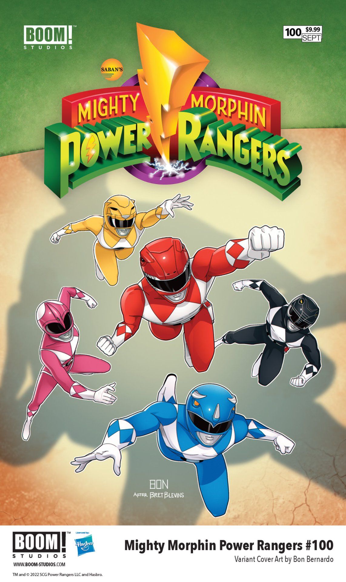 Mighty Morphin Power Rangers #100