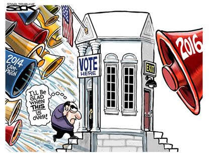 Political cartoon midterm 2016 election