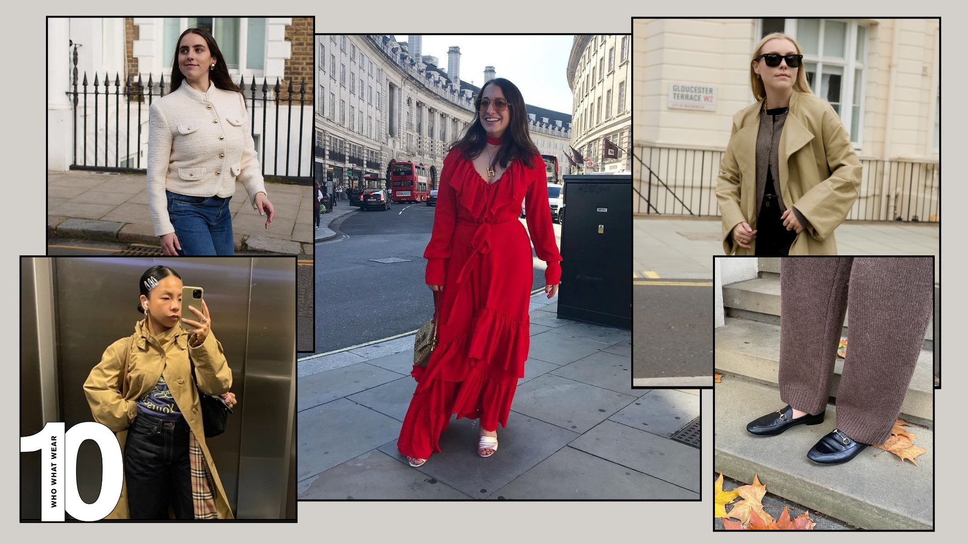 Collage of editors wearing their best ever buys