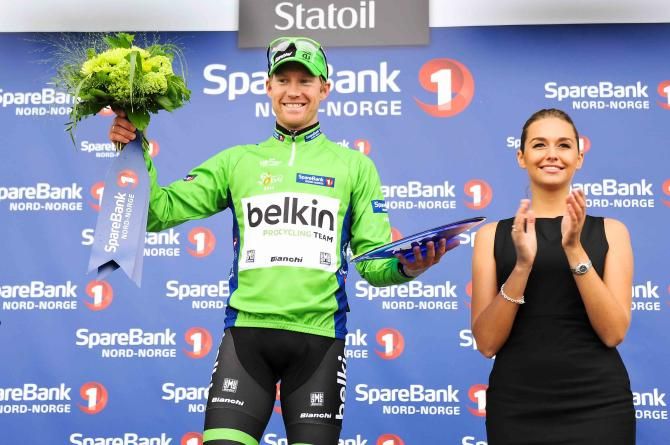 Lars Petter Nordhaug (Belkin) in the green jersey