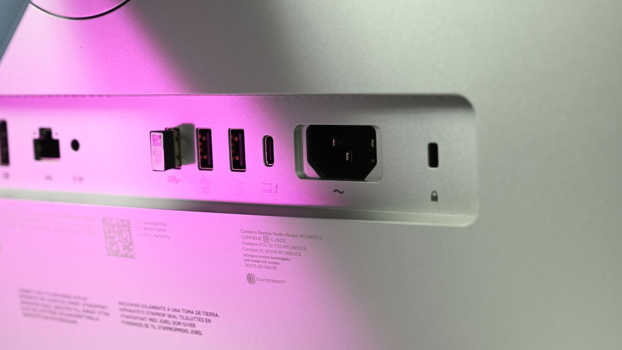 HP's fortcoming 2025 EliteStudio G8 AiO G1i desktop all-in-one Windows PC that is focused on AI and productivity.