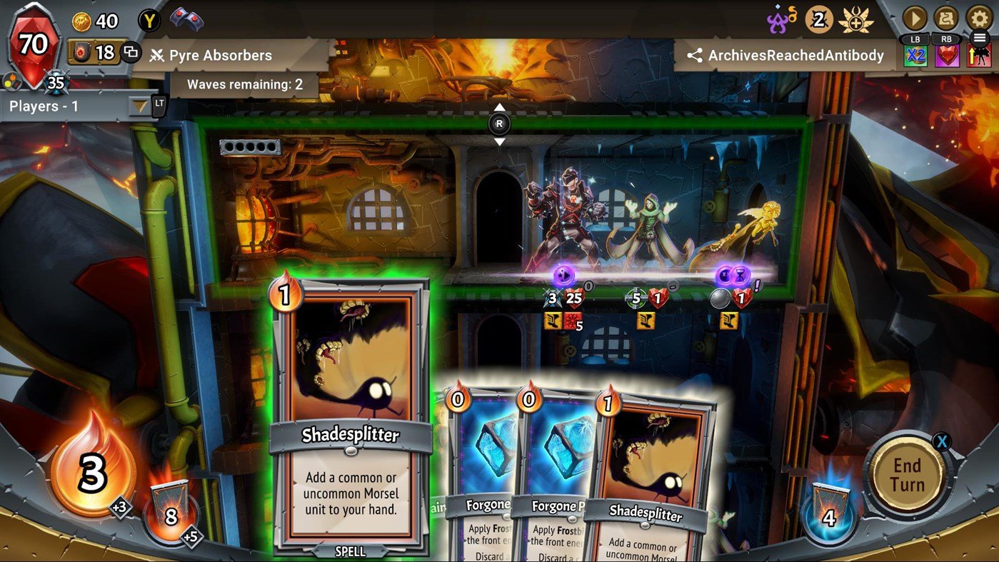 Captura de tela do jogo Monster Train