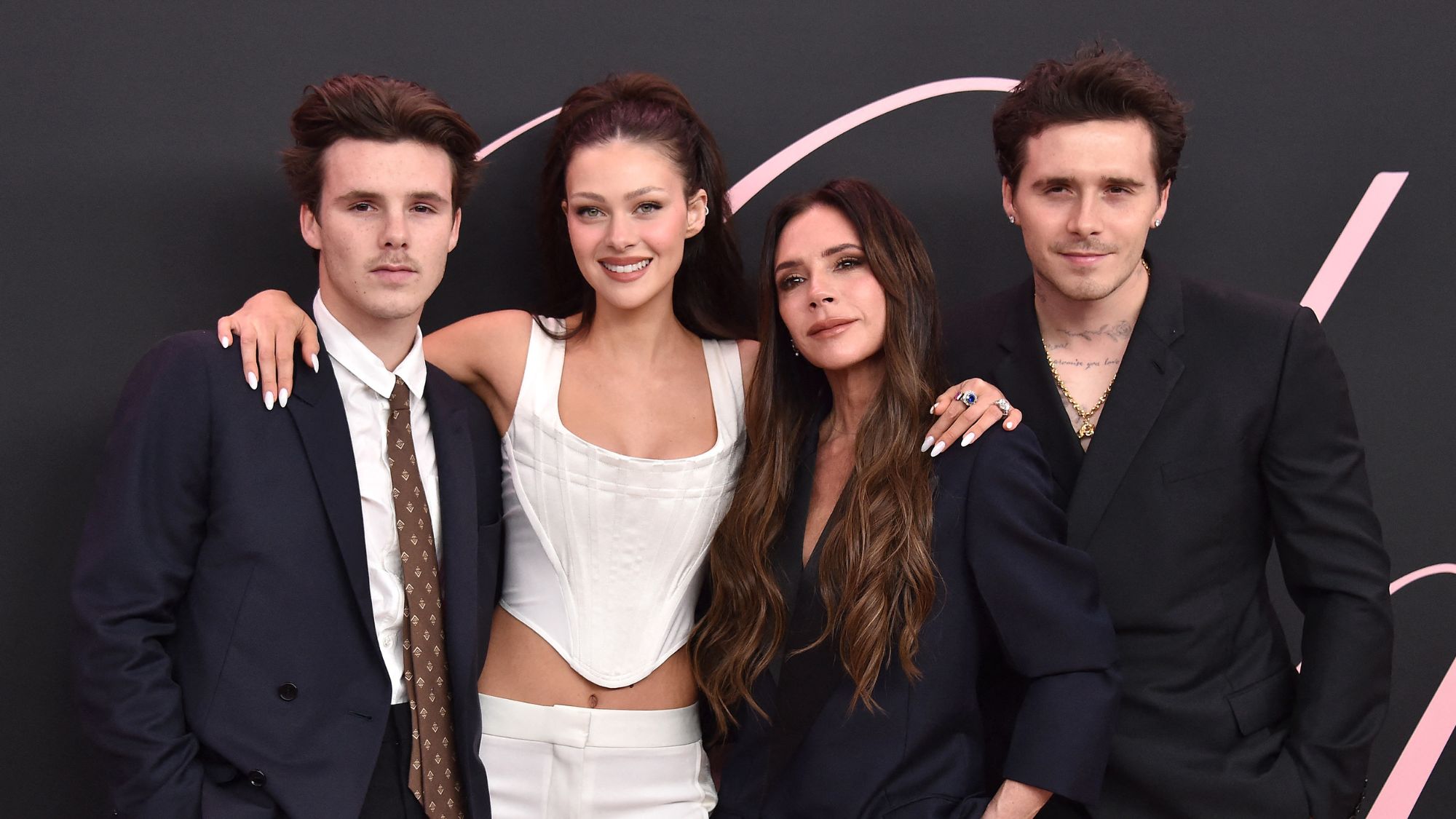 The Beckham family attend the premiere of 'Lola' in 2024