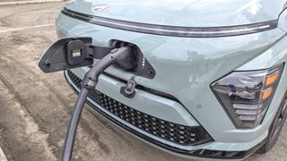 2024 Hyundai Kona Electric charging.