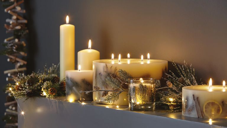 Christmas Candles Real Homes