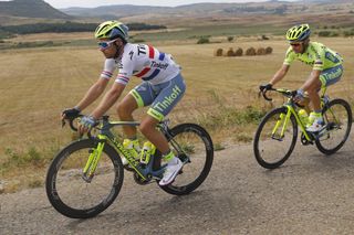 Adam Blythe on stage 3 of the 2016 Vuelta Burgos