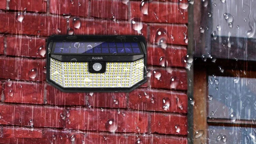 Aootek Solar Outdoor Flood Lights review Tom's Guide