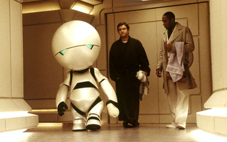 Marvin in The Hitchhikers Guide to the Galaxy (2005)